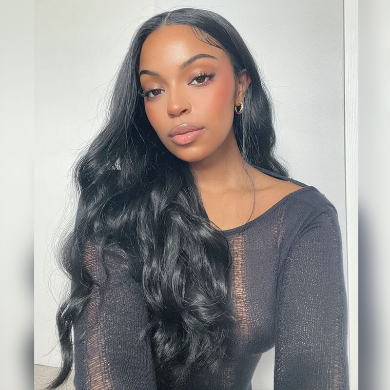 *New Film Lace Ready To Wear 13x6 Undetectable Body Wave Pre-Plucked Lace Front Wigs [SLW02]