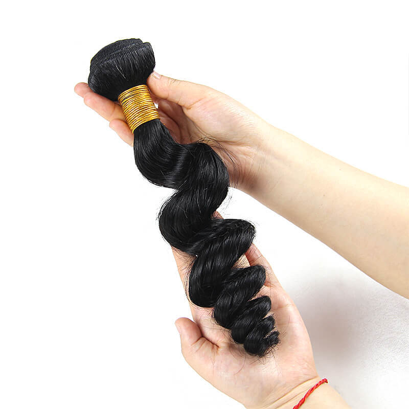 Hair Bundles Loose Wave Unprocessed Virgin Human Hair Weft 1Pc