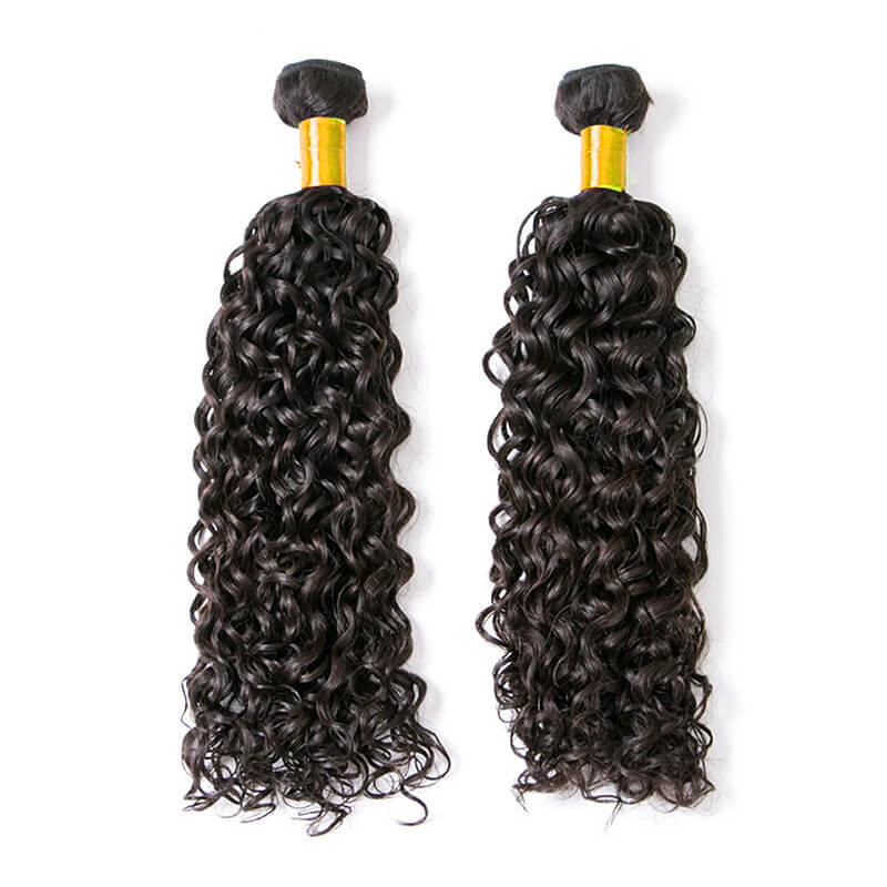 Hair Bundles Water Wave Unprocessed Virgin Human Hair Weft 3Pcs Lot