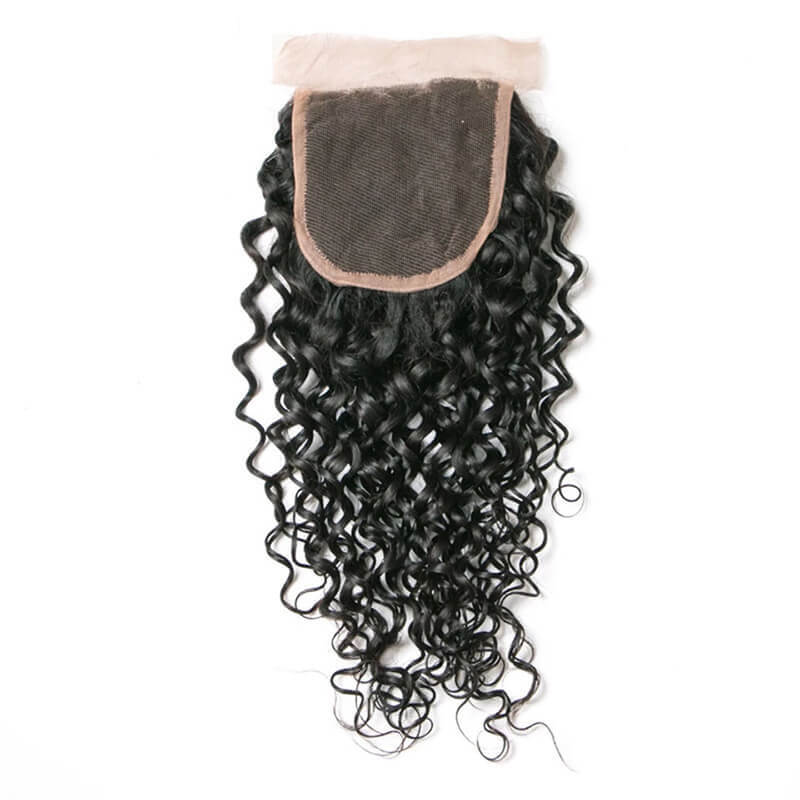 HD Lace Closure/Frontals Water Wave Unprocessed Virgin Human Hair