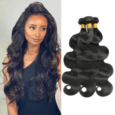 Hair Bundles Body Wave Unprocessed Virgin Human Hair Extensions 3Pcs Lot